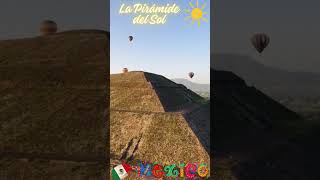 🇲🇽👑 La Pirámide del Sol Una Obra Maestra Desde Las Alturas 👑🇲🇽 teotihuacan méxico mexicolindo [upl. by Zippel160]