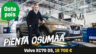 Käytetty Volvo XC70 D5 AWD 16 700 €  Pientä osumaa [upl. by Arv]