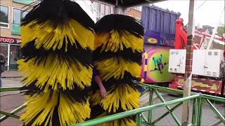 Walktrough funhouse Heroes City XXL Koevoets  de Vries  kermis Purmerend 2017 [upl. by Alleacim13]