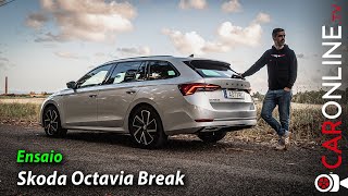 LAMENTO mas o Skoda Octavia Break é o que PRECISAS para a FAMILIA Review Portugal [upl. by Drofwarc]