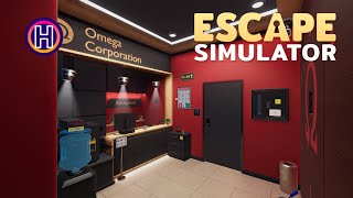 Omega Corporation The final room Here we come  Escape Simulator [upl. by Aleet]