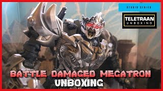 quotTHIS ISNT OVERquot  SS BATTLE DAMAGED MEGATRON UNBOXING Teletraan Unboxing 9 [upl. by Inman]