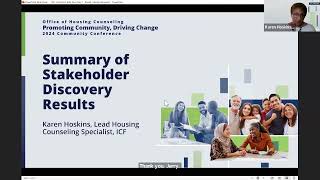 2024 OHC Community Conference Housing Counseling Model Industry Standards Audio Descriptions [upl. by Yllil]