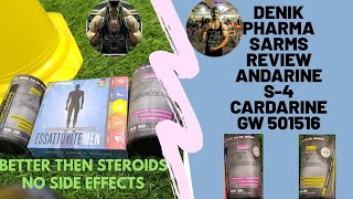 Denik Research SARMS REVIEW Sarms benefits in Hindi Best For Muscle Gain ANDARINE S4 amp CARDARINE GW [upl. by Rutherford]