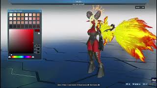 PSO2 NGS Character Creation Tutorial Hellfire Princess Mia [upl. by Ocirred44]