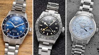 The BEST GMT Watches For Smaller To Medium Wrists 22 Watches Mentioned [upl. by Hobey]