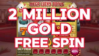 FREE SPIN 2 Million Gold Zynga Texas Hold’em Poker [upl. by Eetnwahs317]