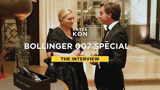 BOLLINGER 007 SPECIAL  KATE amp KON  INTERVIEW  EXCLUSIVE  4K [upl. by Essie486]