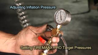 13 TIREMAAX® PRO  Setting the Target Pressure [upl. by Cheung]