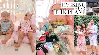 PACKING FOR OUR TWIN GIRLS 2ND TRIP👨‍👩‍👧‍👧 SLMissGlamVlogs [upl. by Anitnauq626]