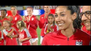 1 USWNT vs Chile 8312018 [upl. by Bibby]