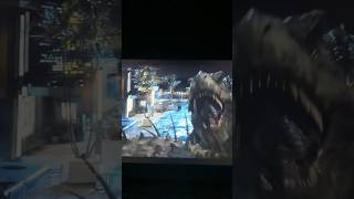 T Rex vs Indominus Rex youtube jurassicworld trex indominusrex cuajo21 [upl. by Idolah]