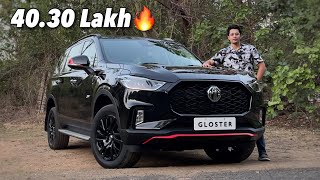 Mafia Boss is Here🔥 2023 MG Gloster Black Storm 4WD Review [upl. by Emilia]