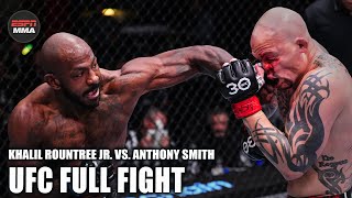 UFC FULL FIGHT Khalil Rountree Jr vs Anthony Smith Dec 9 2023  ESPN MMA [upl. by Joab]