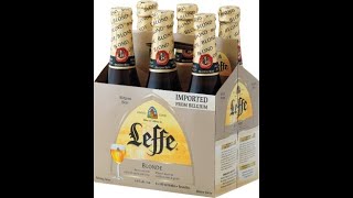 Leffe Belgium beerreview [upl. by Yraeht77]