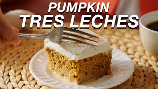 Ultimate Pumpkin Tres Leches Cake A Seasonal Twist on a Mexican Classic [upl. by Audie]