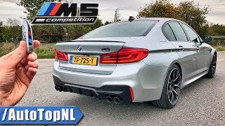 BMW M5 F90 COMPETITION REVIEW POV Test Drive on AUTOBAHN amp ROAD by AutoTopNL [upl. by Anohr296]