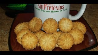 Galletas de Coco con Avena  SinPretextos [upl. by Malvina]