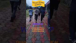 UPPSSC GDMPP RUNNING VLOGytshortsMADHAVVLOGS1997 upppolicemppolicessccpo army [upl. by Rettke]