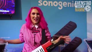 NAMM 2019  Yamaha Sonogenic w Plasmic [upl. by Betthezel626]