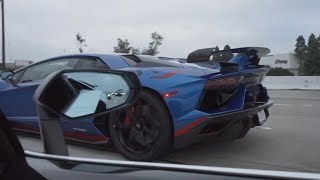 Lamborghini Aventador SVSVJ EPIC SOUNDS [upl. by Cerf]