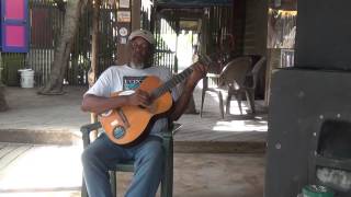 Foxy Callwood of Foxys Jost Van Dyke BVI singing about the state of Virginia [upl. by Liagibba]