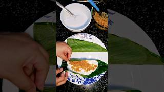 Nagpanchami Special I Steamed Rice Roll patoli shorts [upl. by Heaps304]