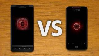 Droid X vs Droid Incredible [upl. by Alyhc]