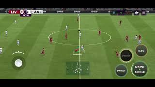 aston villa vs liverpool ea sports fc mobile 25 [upl. by Alywt]