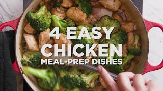 4 Amazing Chicken Meal Prep Dishes to Add to Your Daily Routine [upl. by Guinna460]