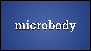 Microbody Meaning [upl. by Hermie]