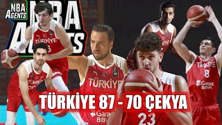 Türkiye vs Çekya Olimpiyat Elemeleri 2 Maç Özeti 🇹🇷 A Milli Basketbol Takımımızın Tüm Pozisyonları [upl. by Devona73]