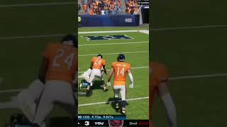 Almost had an INSANE Hail Mary 😭 madden madden25 shorts [upl. by Eillim]