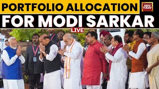 LIVE NDA To Allocate Portfolio To Ministers  NDA Cabinet Meeting News LIVE  India Today LIVE [upl. by Yzzo386]