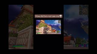 Bro meeds to get his eyes and ears checked fortnite fortnitememes fortniteclips memes gaming [upl. by Antonius]