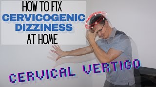 How to Get Rid of Cervicogenic Dizziness  Cervical Dizziness Exercises  Dr Jon Saunders [upl. by Yevol313]