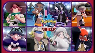 Pokemon Sword amp Shield  All Gym Leader Battles [upl. by Prima]