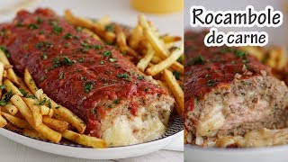 ROCAMBOLE DE CARNE prático e delicioso I Receitas e Temperos [upl. by Arias]