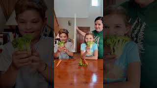 Veggie Telepathy challenge Fun kidsfun [upl. by Vic]