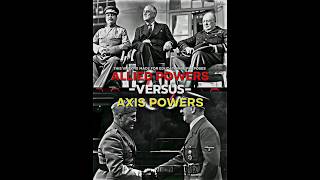 ALLIES Vs AXIS  1943  WWII  Full Comparison  Educational Short  edit ww2 historyedit [upl. by Enovaj]