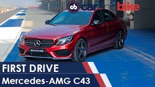 MercedesAMG C43 First Drive  NDTV CarAndBike [upl. by Aicetel472]