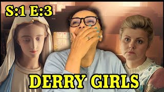 DERRY GIRLS SEASON 1 EPISODE 3 REACTION [upl. by Eyot]