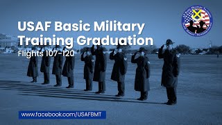 USAF Basic Military Training Graduation Ceremony Flights 107120 January 18 2024 [upl. by Ikila]