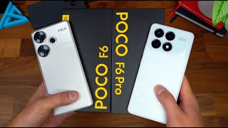 POCO F6 and F6 Pro Unboxing  Which to Buy [upl. by Ancier604]