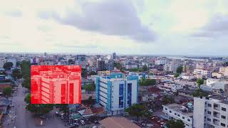 VIDÉO DRONE COTONOU BÉNIN  Les cours SONOU [upl. by Hahseram78]