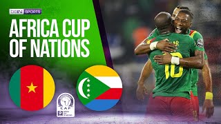 Cameroon vs Comoros  AFCON 2021 HIGHLIGHTS  01242022  beIN SPORTS USA [upl. by Wilhide]