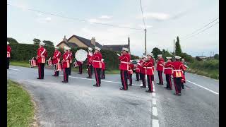 Orangefield Flute Band  Aughlisnafin Accordion parade 2024 clip 2 [upl. by Ingeborg]