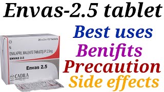 Envas 25 tablet best uses benifits precaution and side effects [upl. by Ulyram]