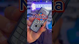 Nokia 6230 2003 nokia 6230 golf java reseña review Celulares telefono retro [upl. by Jopa]