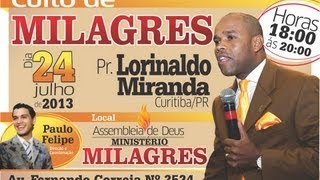 Lorinaldo Miranda Pregando em Cuiabá [upl. by Eelana]